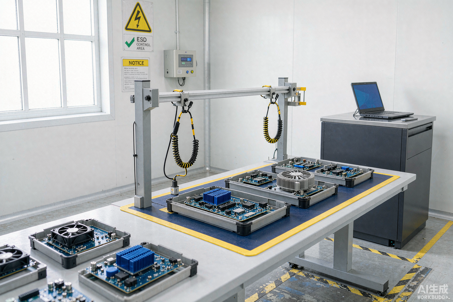 ESD静电防护标识怎么配?防静电工作区标识体系与ANSI/ESD S20.20标准选型全指南——博尔杰PTS