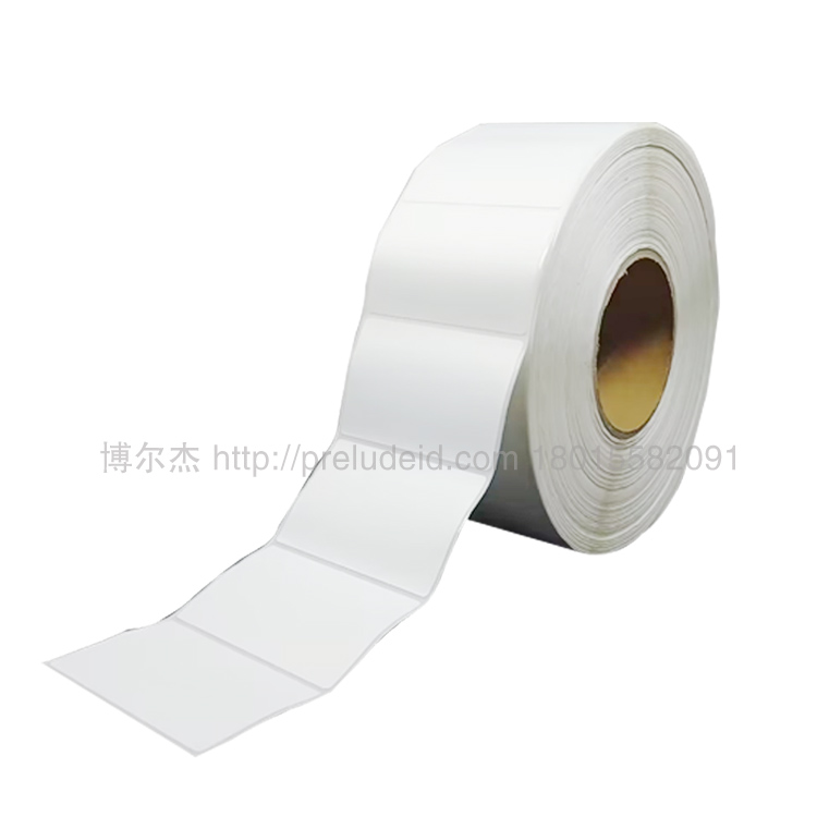 TH095-302 亚白PP合成纸标签卷装实拍